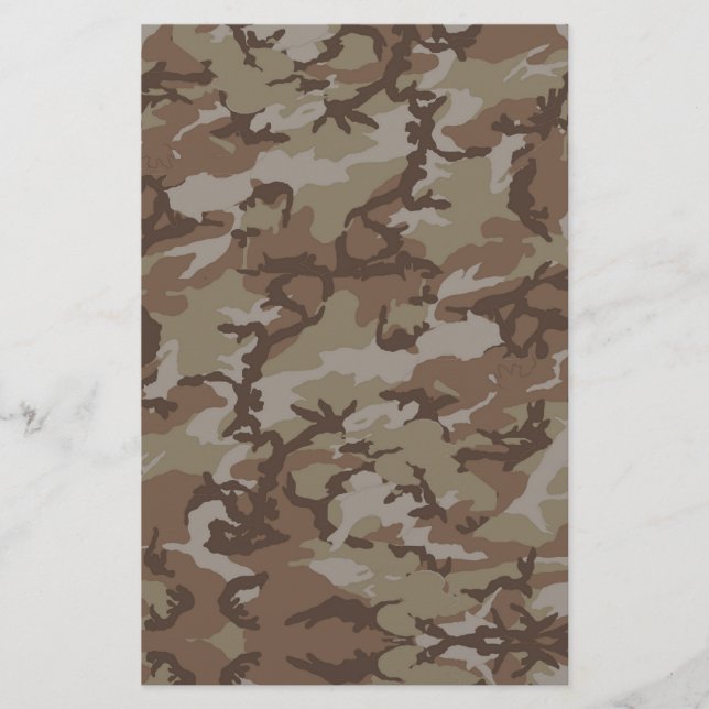 Camouflage militaire du désert de Woodland (Devant)