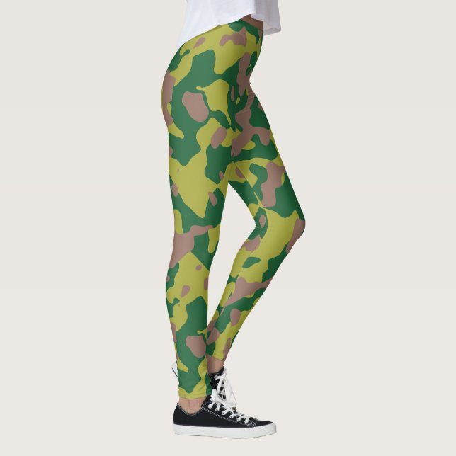 Camouflage militaire personnalisé Style 1 leggings (Droite)