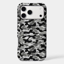 Camouflage noir et blanc