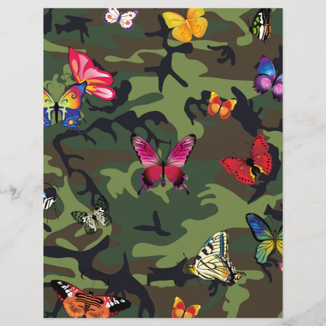camouflage papillon (Devant)