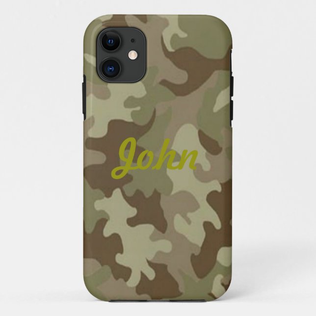 Camouflage personnalisé iPhone 5 Coque (Dos)