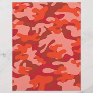 Camouflage rouge
