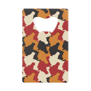 Camouflage tête de licorne, répétition motif.