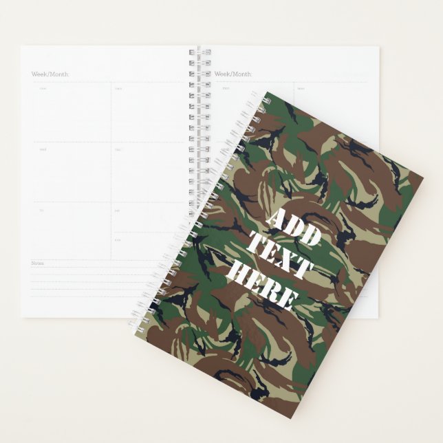 Camouflage Tiger Strier Forest Motif militaire (Devant avec enveloppe)