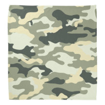 Camouflage vert clair Bandana