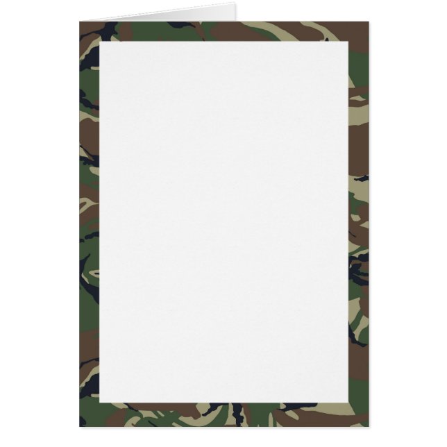 Camouflage Vert Forêt Britannique 95 Avec Blanc (Devant)