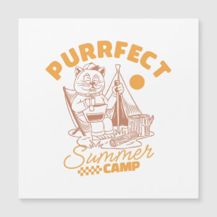 Camp d'été complet - Chat Vintage