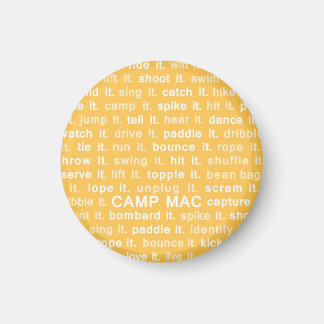 Camp Mac Magnet (Jaune Do It)