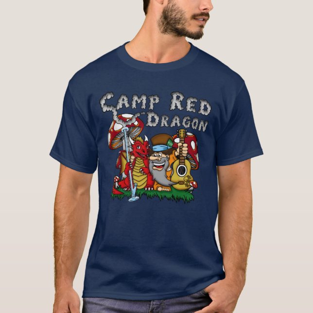 Camp Red Dragon 2025 B.A.T. Navy T-Shirt (Devant)