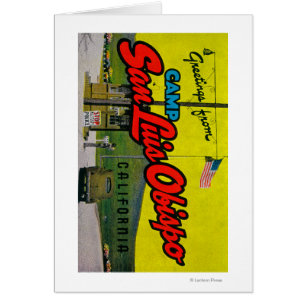 Camp San Luis Obispo, la Californie