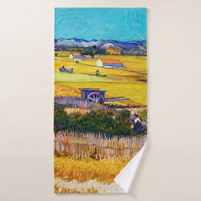 Campagne d'automne, Van Gogh (Serviette de bain)