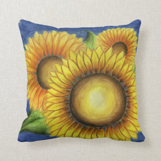 Campagne D'Été Tournesol Jeter Oreiller Cadeau