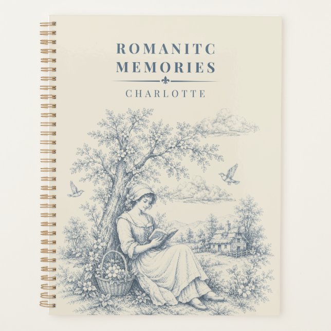 Campagne Française Dame de Lecture Personnalisée (Devant)
