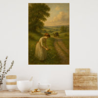 Campagne Intemporelle | Art Mural de Paysage Brita