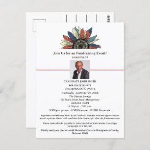 Campagne politique Collecte de fonds Invitation à 