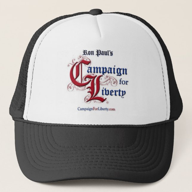 Campagne pour le casquette RON PAUL de liberté (Devant)