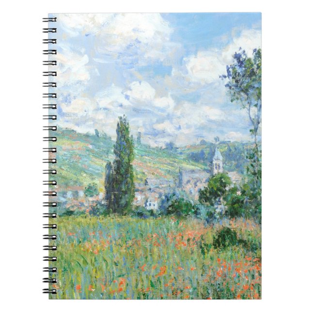 Campagne Village Carnet de champs de pavot (Devant)