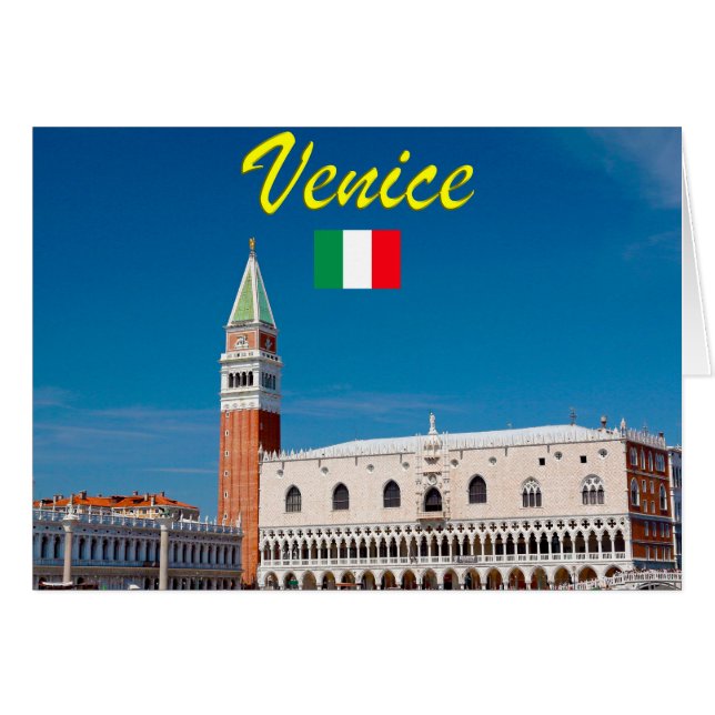 Campanile Venice Italy de St Mark (Devant horizontal)