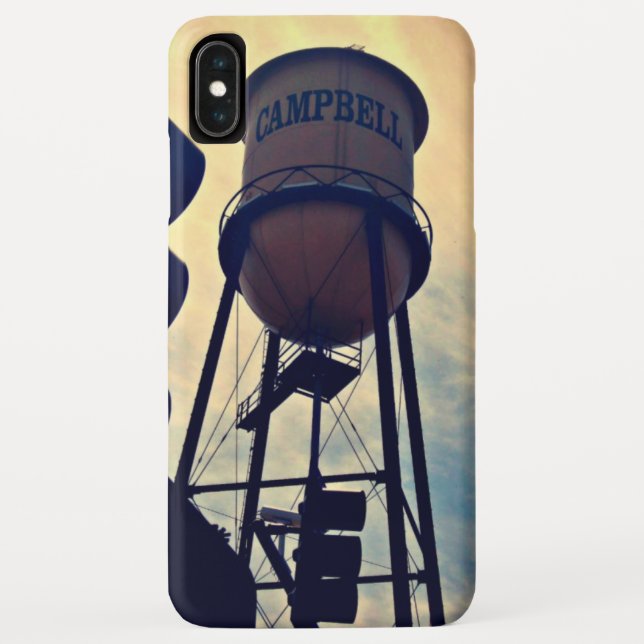 Campbell CA Water Tower À peine coque ipad (Dos)