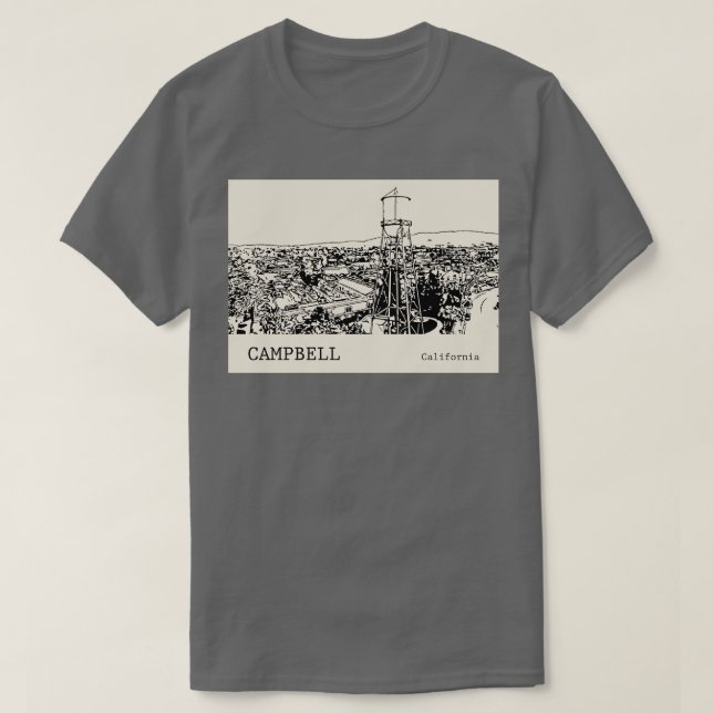 Campbell California TShirt 1 (Design devant)