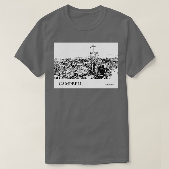 Campbell California TShirt 2 (Design devant)