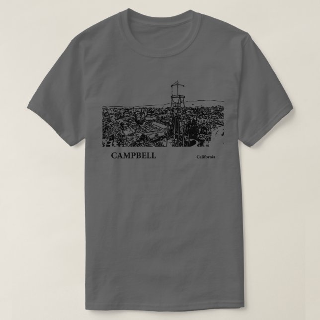 Campbell California TShirt 3 (Design devant)