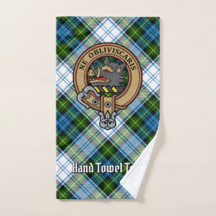 Campbell Crest au-dessus de Tartan
