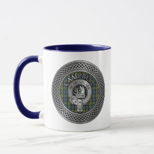 Campbell Crest et Tartan Mug