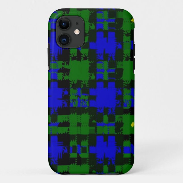 Campbell Plaid Tartan Vector coque iphone (Dos)