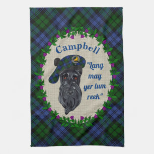 Campbell Scottie Chien serviette de cuisine