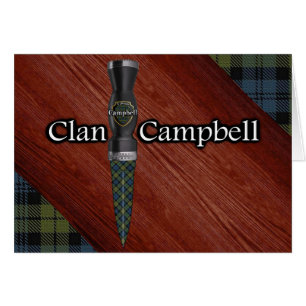 Campbell Tartan Scottish Sgian Dubh Blade
