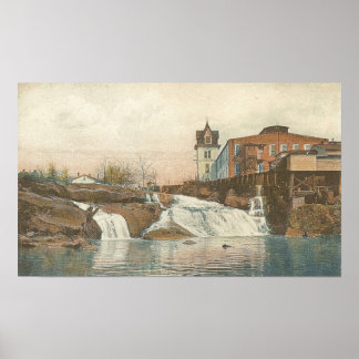 Camperdown and Falls Poster Print