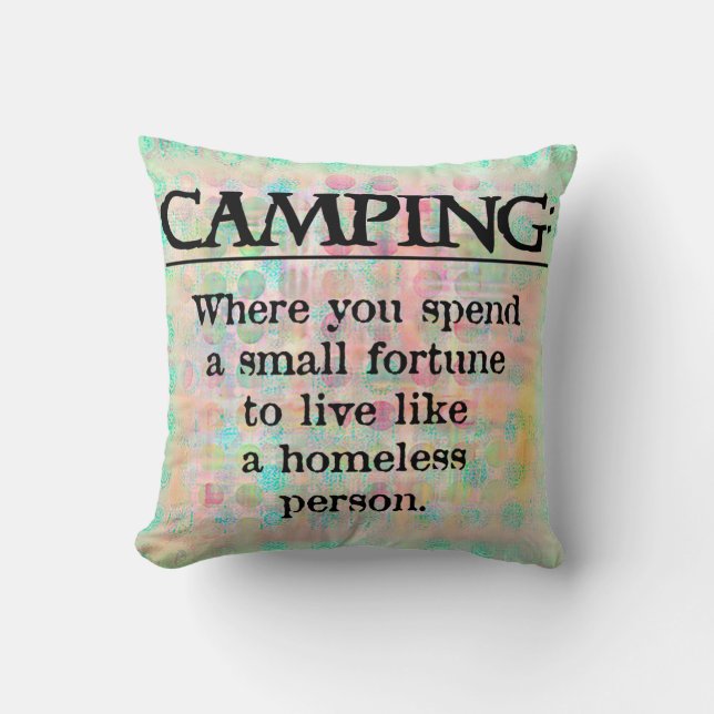 Campeur ou coussin de Motorhome (Recto)