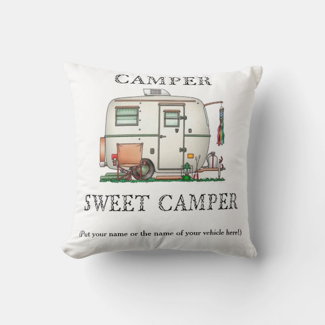 Campeur ou coussin de Motorhome (Recto)