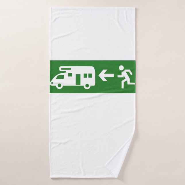Camping (Serviette de bain)