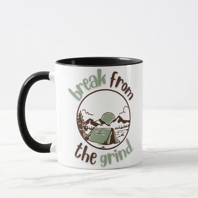 Camping BFTG Café Mug (Gauche)