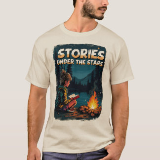 Camping Contes Sous Les Étoiles T-Shirt
