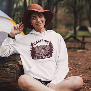 Camping En Tentes Sweat - shirt à capuche