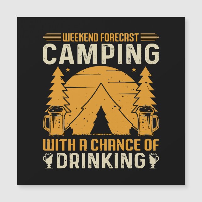Camping et boisson (Devant)