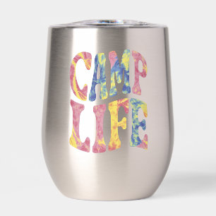 Camping Filles d'été Camp Life Tie-Die Rétro