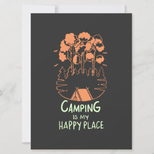 Camping - Le Camping Est Mon Endroit Heureux