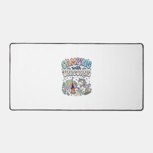 Camping Licorne avec Autocollant Kawaii Licorne et