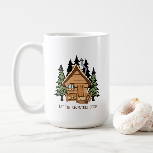 Camping Mug (Avec donut)