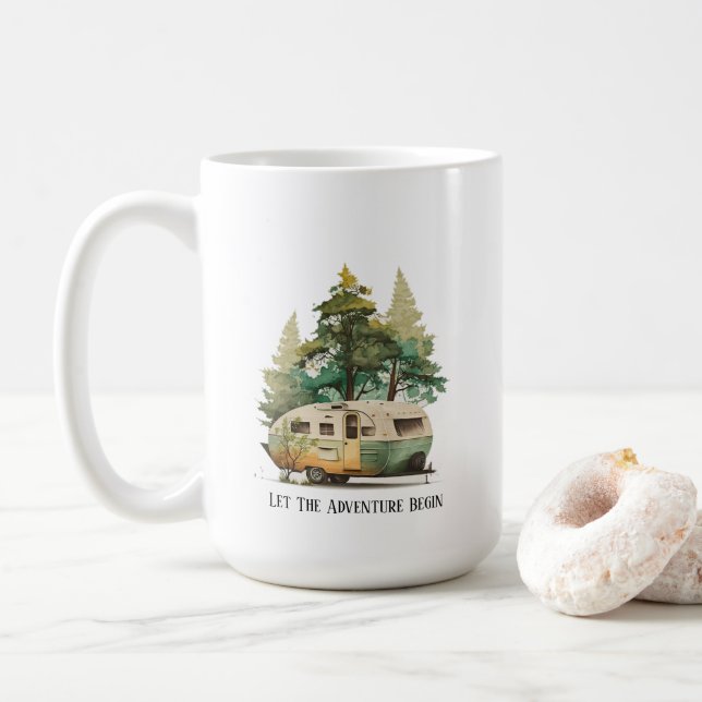 Camping Mug (Avec donut)