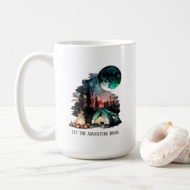 Camping Mug (Avec donut)