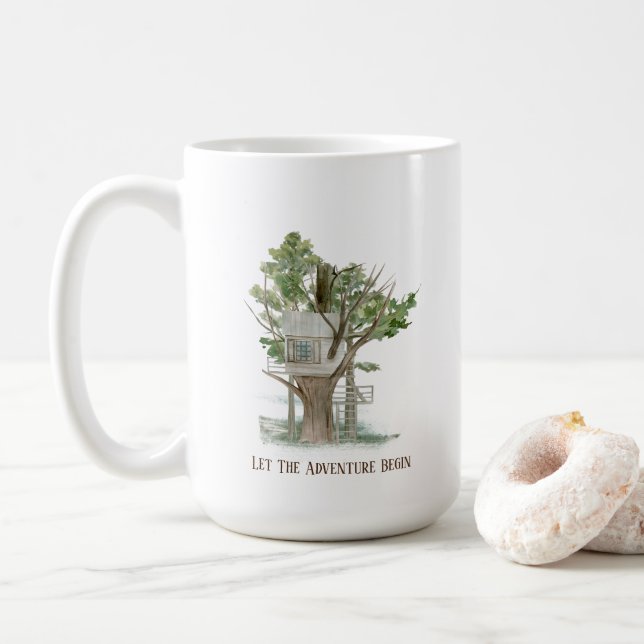Camping Mug (Avec donut)
