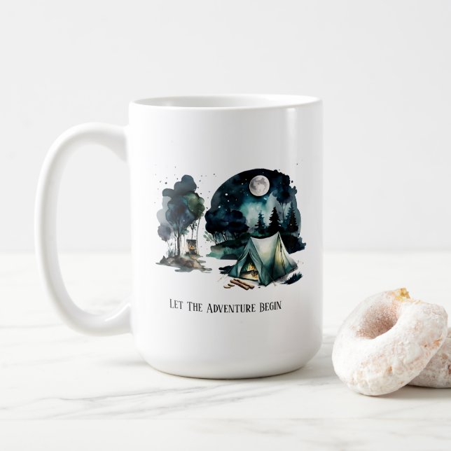 Camping Mug (Avec donut)
