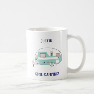 Camping RV Camper Coffee Cups Mugs