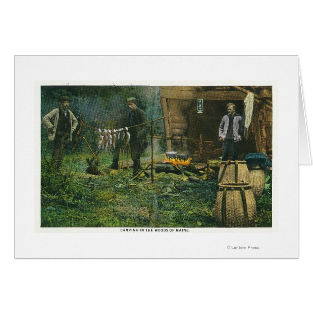 Camping terrain des hommes Camping dans le Maine (Devant horizontal)
