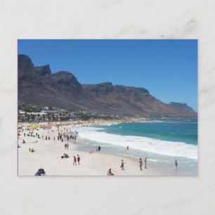 Camps Bay, Cap, Afrique du Sud Carte postale
